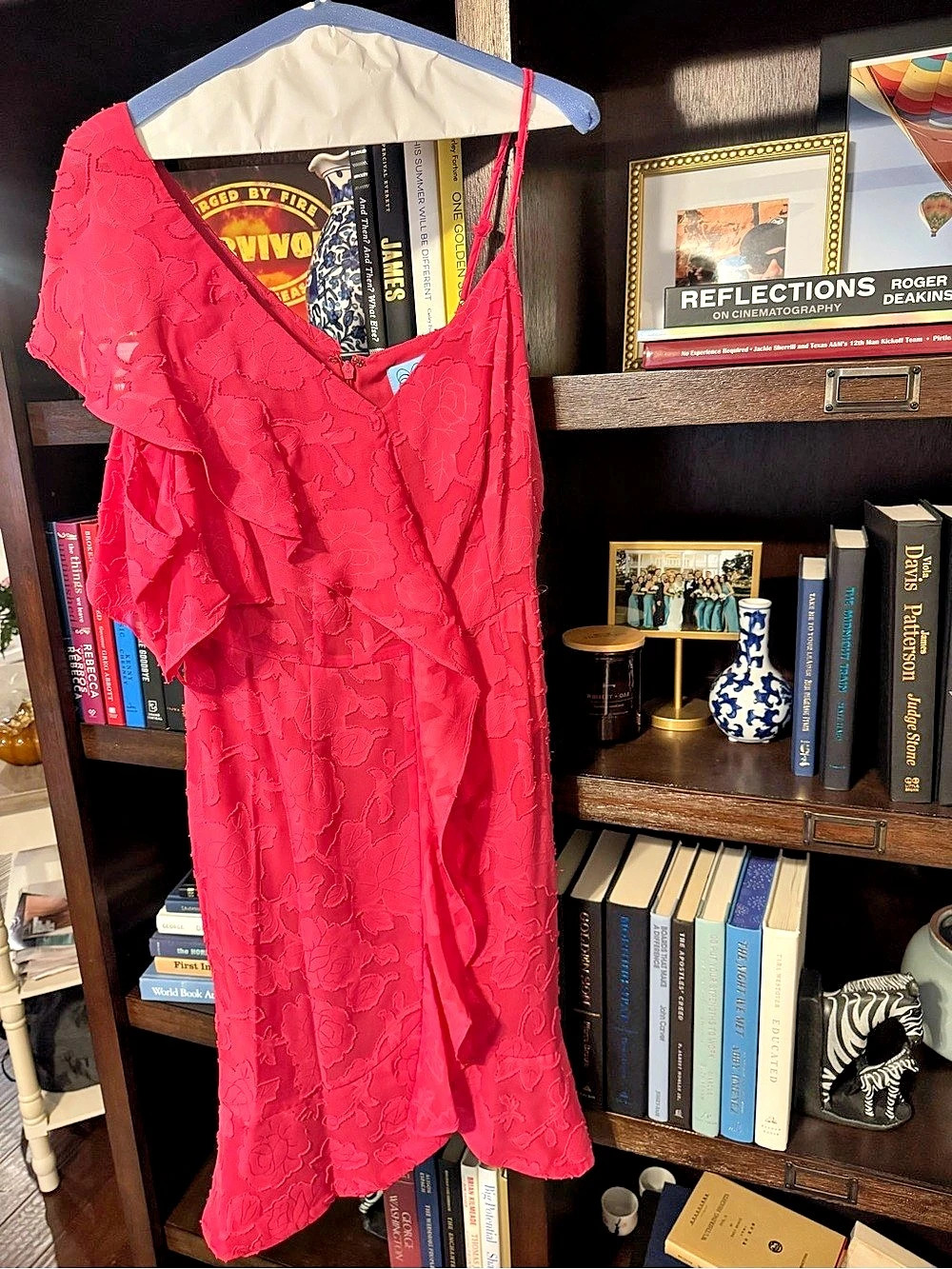 CeCe Ruffle Mini Dress in Pink Size 4 Like New